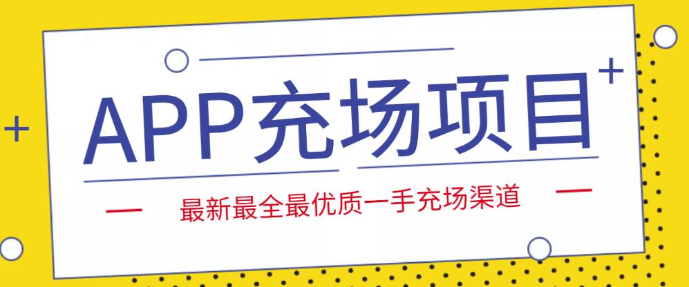 外面收费9800的APP充场项目，实操一天收入800+个人和工作室都可以做-AI网创