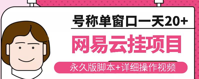 网易云挂机项目云梯挂机计划，永久版脚本+详细操作视频￼￼-AI网创
