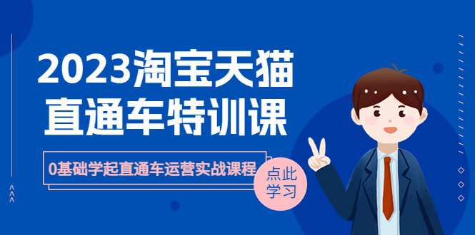 2023淘宝·天猫直通车评特训课，0基础学起直通车运营实战课程（8节课时）-AI网创