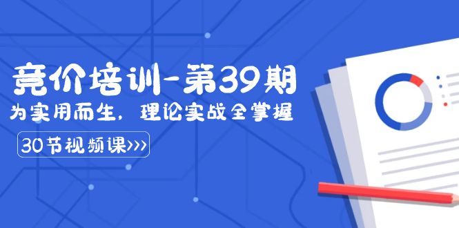 某收费竞价培训-第39期：为实用而生，理论实战全掌握（30节课）-AI网创