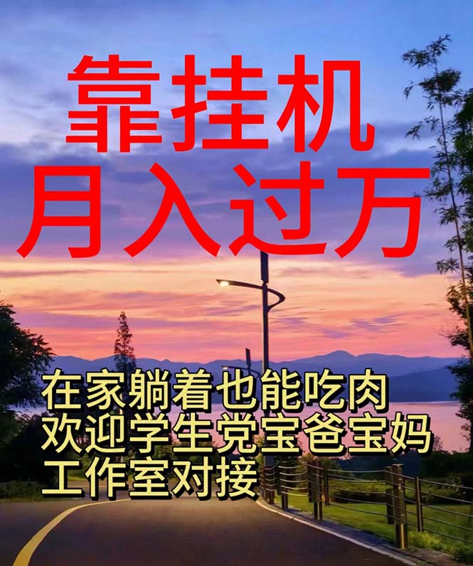 （10838期）靠挂机，日入1000+，躺着也能吃肉，适合宝爸宝妈学生党工作室，电脑手…-AI网创