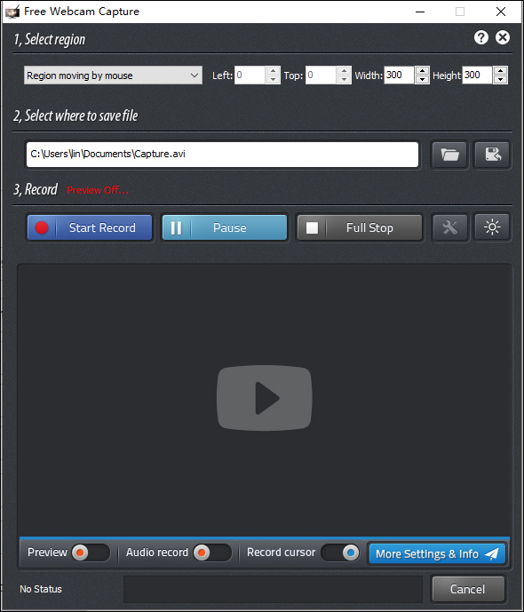 Webcam Capture(摄像头抓图软件) v8.8.1官方版灵活的区域录制-AI网创