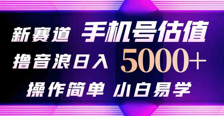 （10154期）抖音不出境直播【手机号估值】最新撸音浪，日入5000+，简单易学，适合…-AI网创