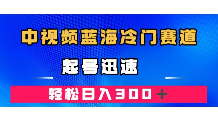 中视频蓝海冷门赛道，韩国视频奇闻解说，起号迅速，日入300＋-AI网创