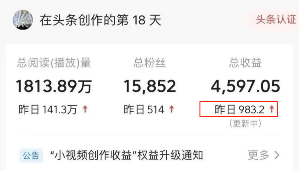 今日头条掘金项目：轻松日入900+，小白也能上手的副业赚钱方法-AI网创