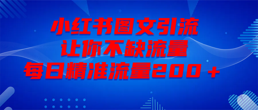 最新！小红书图文引流，全面解析日引300私域流量，是怎样做到的！-AI网创