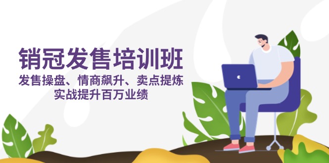 销冠 发售培训班：发售 操盘+情商 飙升+卖点 提炼，实战提升百万业绩-AI网创