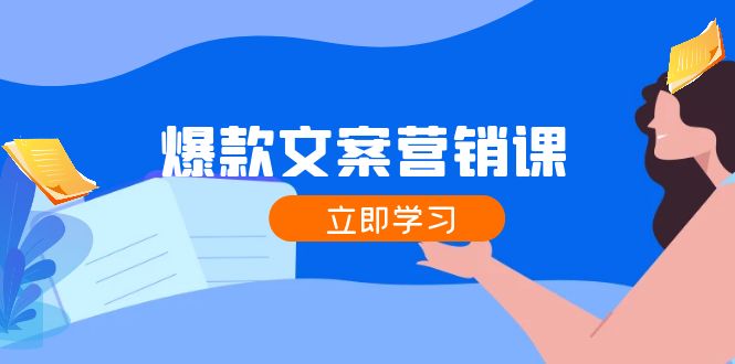 爆款文案营销课：公域转私域，涨粉成交一网打尽，各行业人士必备-AI网创