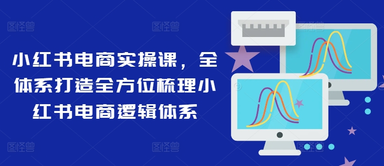 小红书电商实操课，全体系打造全方位梳理小红书电商逻辑体系-AI网创