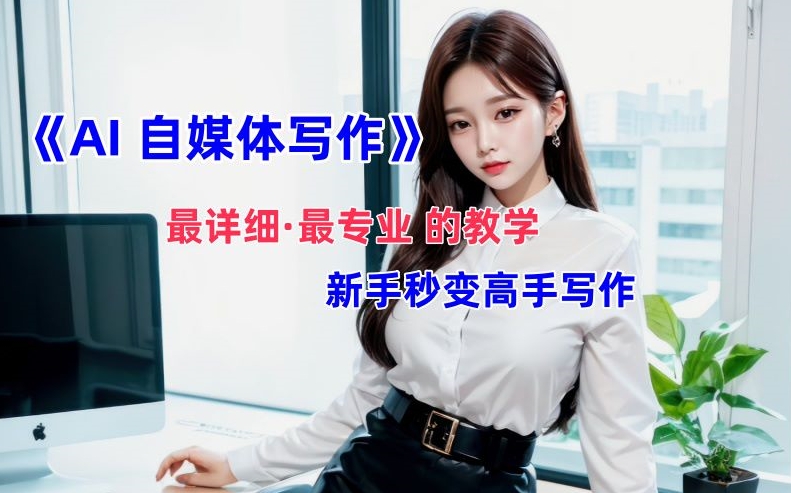 AI自媒体文章创作全网最详细教程，新手秒变写作高手，多方位发展-AI网创