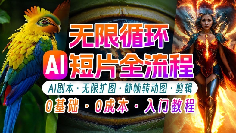AI剪辑无限循环画面：新手轻松月入上万的秘技【揭秘】-AI网创
