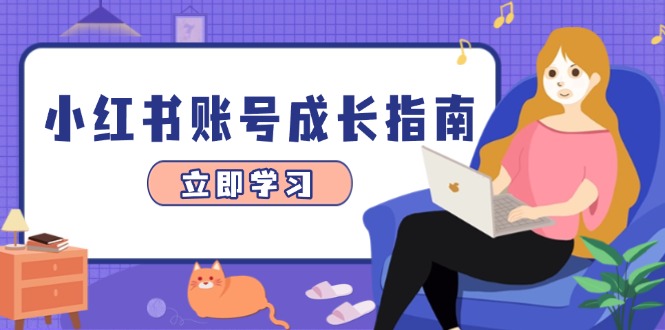 小红书账号成长指南，爆款选题+精准定位+数据分析，系统提升账号变现能力-AI网创