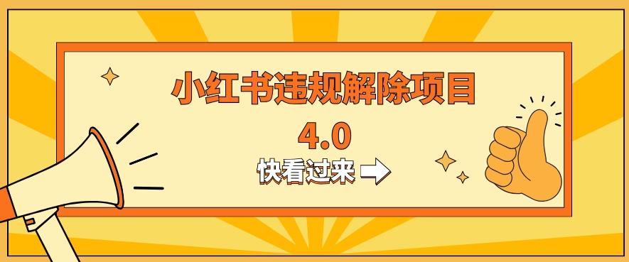 小红书违规掘金蓝海项目，日入800+（附带引流办法及解除办法）-AI网创
