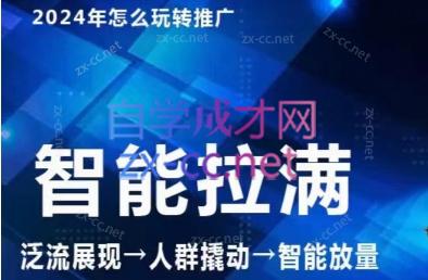 七层老徐·2024引力魔方人群智能拉满+无界推广高阶-AI网创