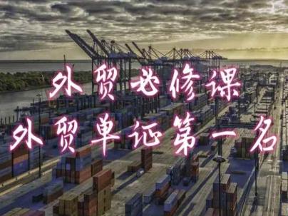 外贸必修课-外贸单证第一名-共勤外贸教程-AI网创