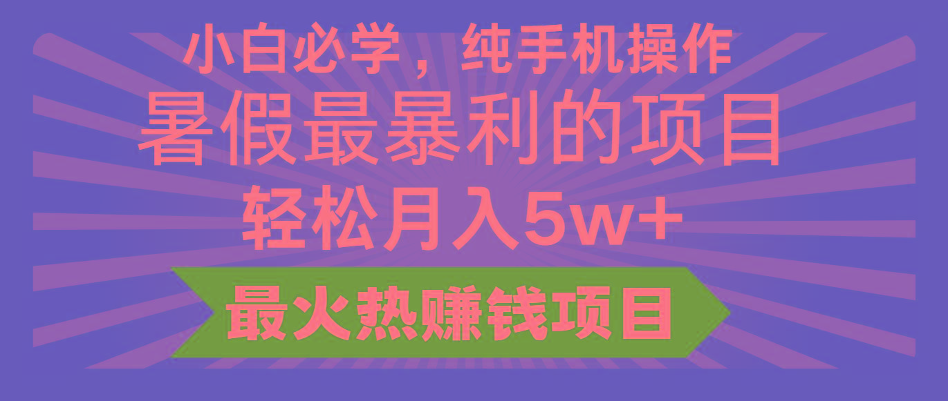2024暑假最赚钱的项目，小红书咸鱼暴力引流简单无脑操作，每单利润最少500+-AI网创