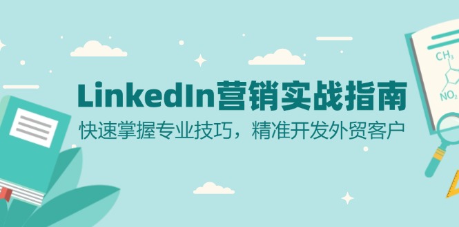 LinkedIn 营销实战指南：快速掌握专业技巧，精准开发外贸客户-AI网创