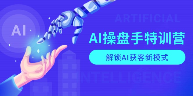 AI-操盘手特训营，解锁AI获客新模式，全面掌握AI商业应用与提示词技巧-AI网创