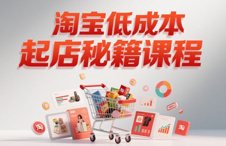 子枫老师·淘宝低成本起店系统课-AI网创