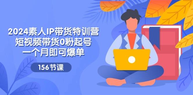 2024素人IP带货特训营，短视频带货0粉起号，一个月即可爆单(156节-AI网创