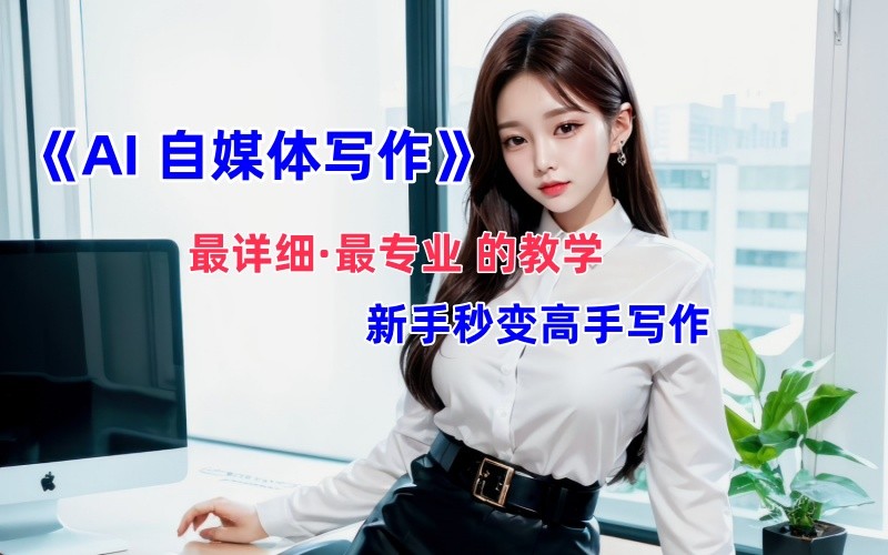 全网最全最细最专业的“AI自媒体写作”教学，新手小白秒变写作高手！-AI网创