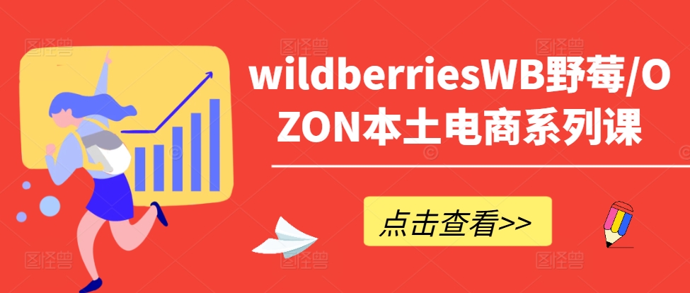 wildberriesWB野莓/OZON本土电商系列课，掌握WB产品优化，出单技巧和订单处理等-AI网创