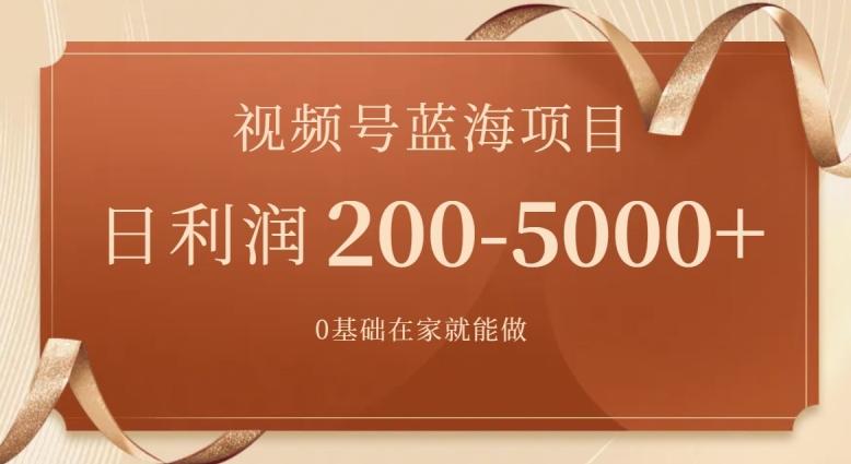 外边收费699视频号项目，最新玩法，简单好操作，一人可做，日四位数-AI网创