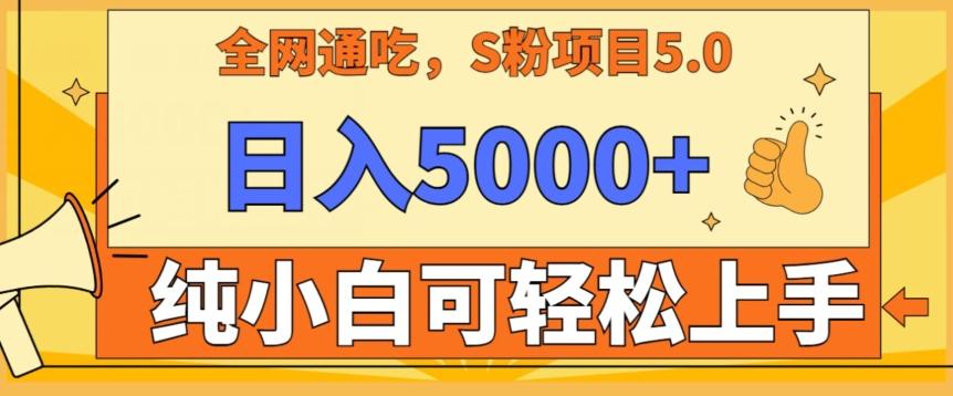 男粉项目5.0，最新野路子，纯小白可操作，有手就行，无脑照抄，纯保姆教学【揭秘】-AI网创