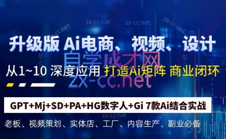 六哥·Ai终点站，全系统商业闭环矩阵打造(更新9月)-AI网创