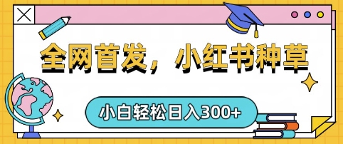小红书种草，手机项目，日入3张，复制黏贴即可，可矩阵操作，动手不动脑【揭秘】-AI网创