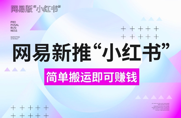 网易官方新推“小红书”，搬运即有收益，新手小白千万别错过(附详细教程)【揭秘】-AI网创