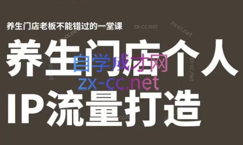 林老师·养生门店个人IP流量打造-AI网创