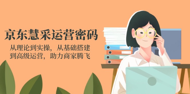 京东慧采运营密码：从理论到实操，从基础搭建到高级运营，助力商家腾飞-AI网创