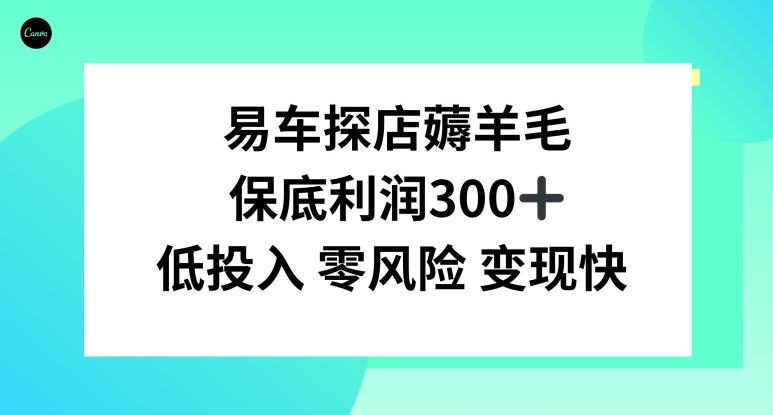 易车APP首页十亿补贴活动，选择到店补贴，保底利润300+-AI网创