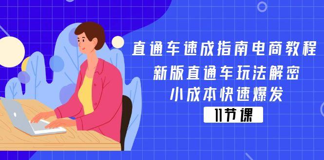 直通车 速成指南电商教程：新版直通车玩法解密，小成本快速爆发(11节-AI网创
