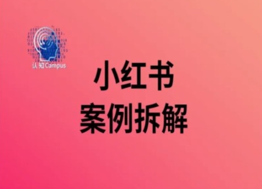 小红书案例拆解，深度解读小红书40万粉-AI网创