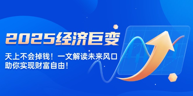 2025经济巨变，天上不会掉钱！一文解读未来风口，助你实现财富自由！-AI网创