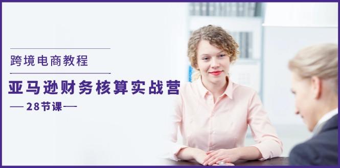 跨境电商教程：亚马逊-财务核算实战营(28节课-AI网创