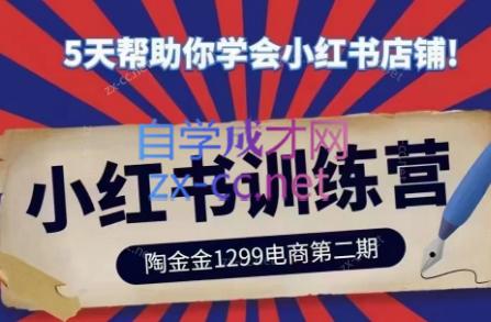 陶金金·小红书训练营(第二期)-AI网创