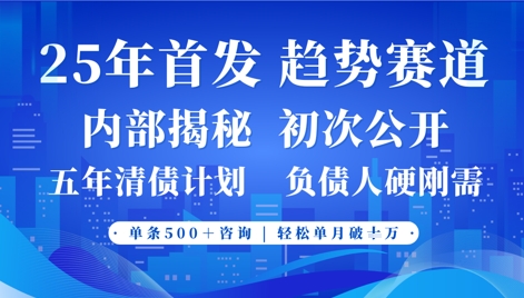 2025年首次公开，真正的事业型赛道，客咨不断，单月轻松破W-AI网创