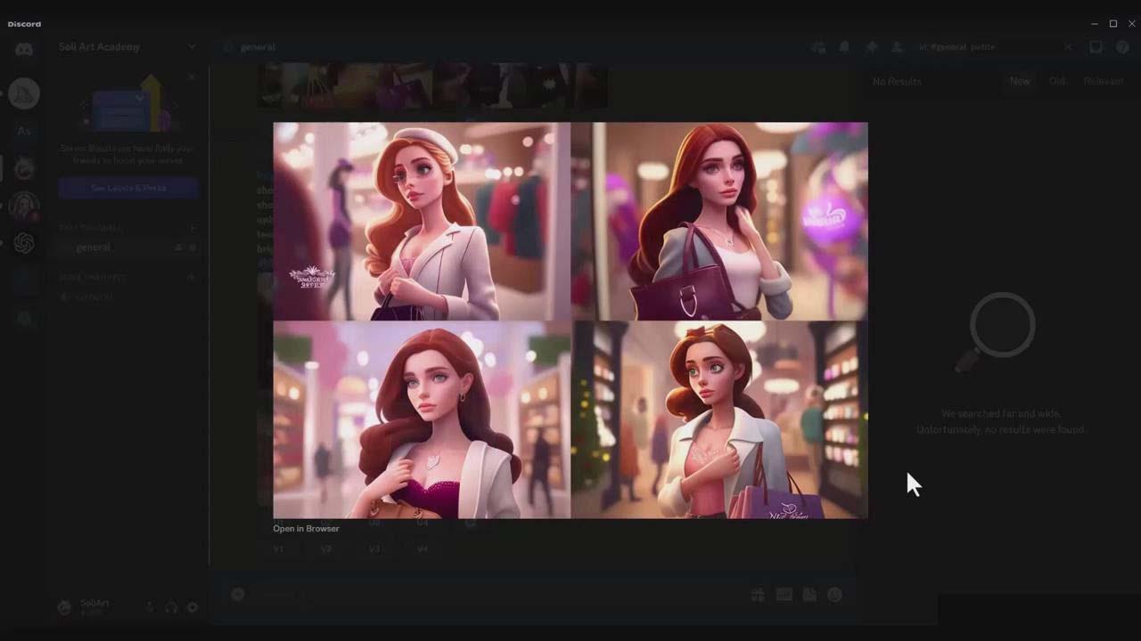 图片[5]-掌握 MidJourney V5 AI + ChatGPT创建一致的角色设计图像-22节课-中英字幕-AI网创