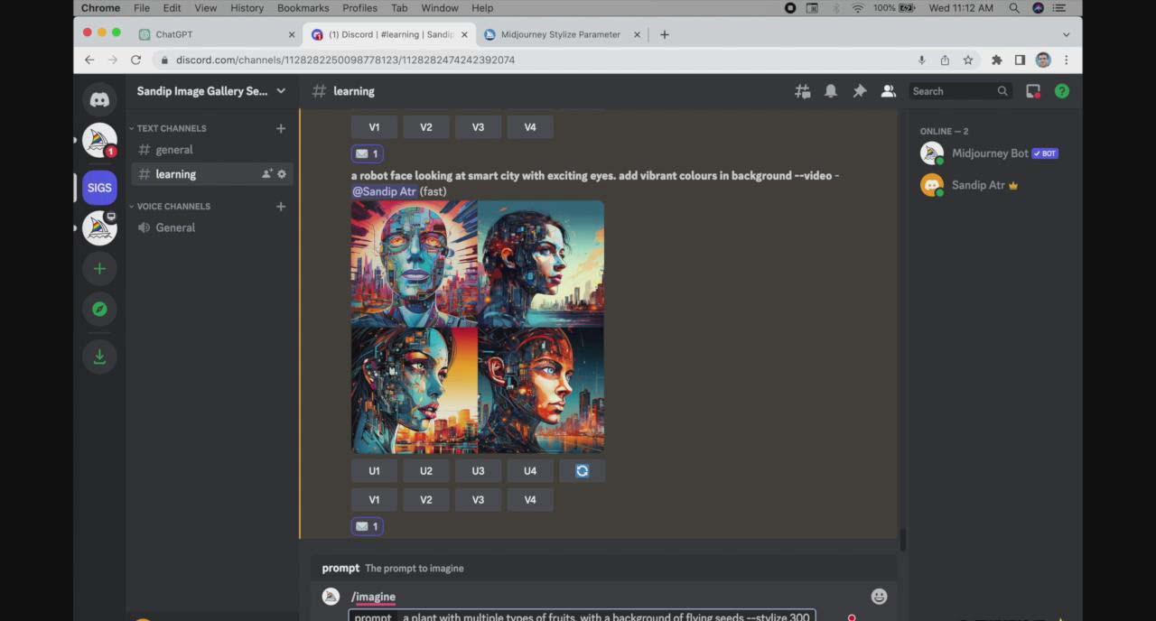 图片[2]-ChatGPT4 和 MidJourney AI 绘画聊天革命性指南教程-33节视频课-中英字幕-AI网创