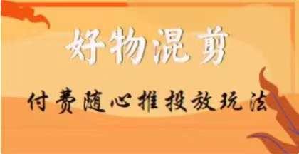 【万三】好物混剪付费随心推投放玩法，随心投放小课抖音教程-AI网创