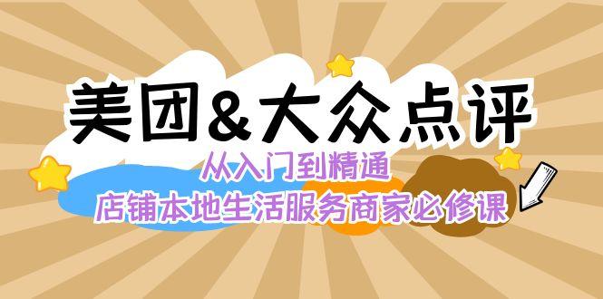 美团+大众点评 从入门到精通：店铺本地生活 流量提升 店铺运营 推广秘术 评价管理-AI网创