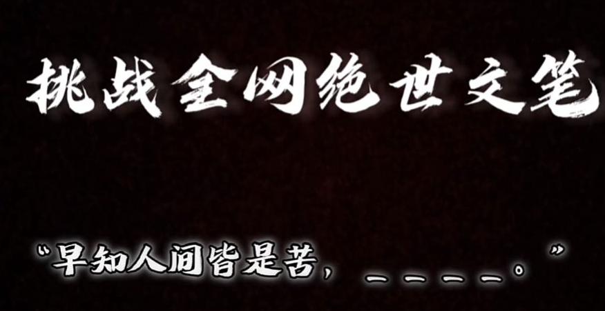 视频号小众玩法，文笔挑战，互动拉满，轻松赚取分成收益！小白也可当天上手-AI网创