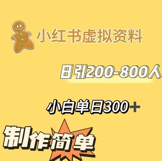小红书动漫治愈图文的玩法，日引200-800人，小白单日变现300+-AI网创